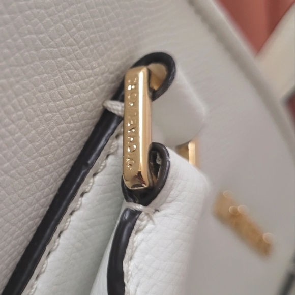 Optic White Michael Kors Reese Satchel - Picture 8 of 9